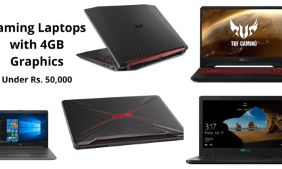 Best Gaming Laptops Under 50000 With 4GB Graphics Card