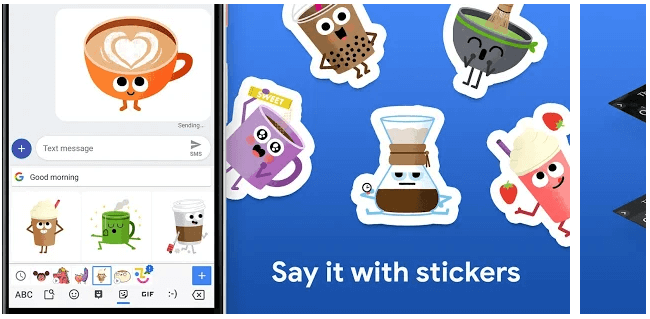 6. Gboard - popular free emoji app