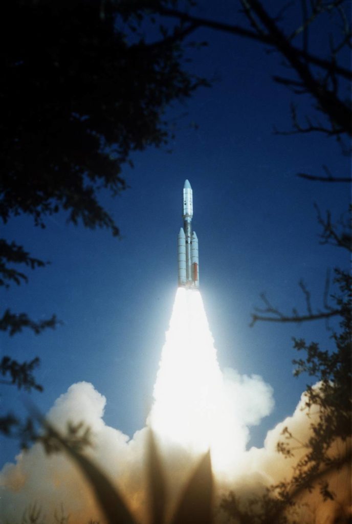 Voyager 2 launched on Aug. 20, 1977