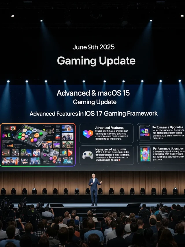 Expect faster, more social, and connected gaming—but Apple still needs better games to compete.