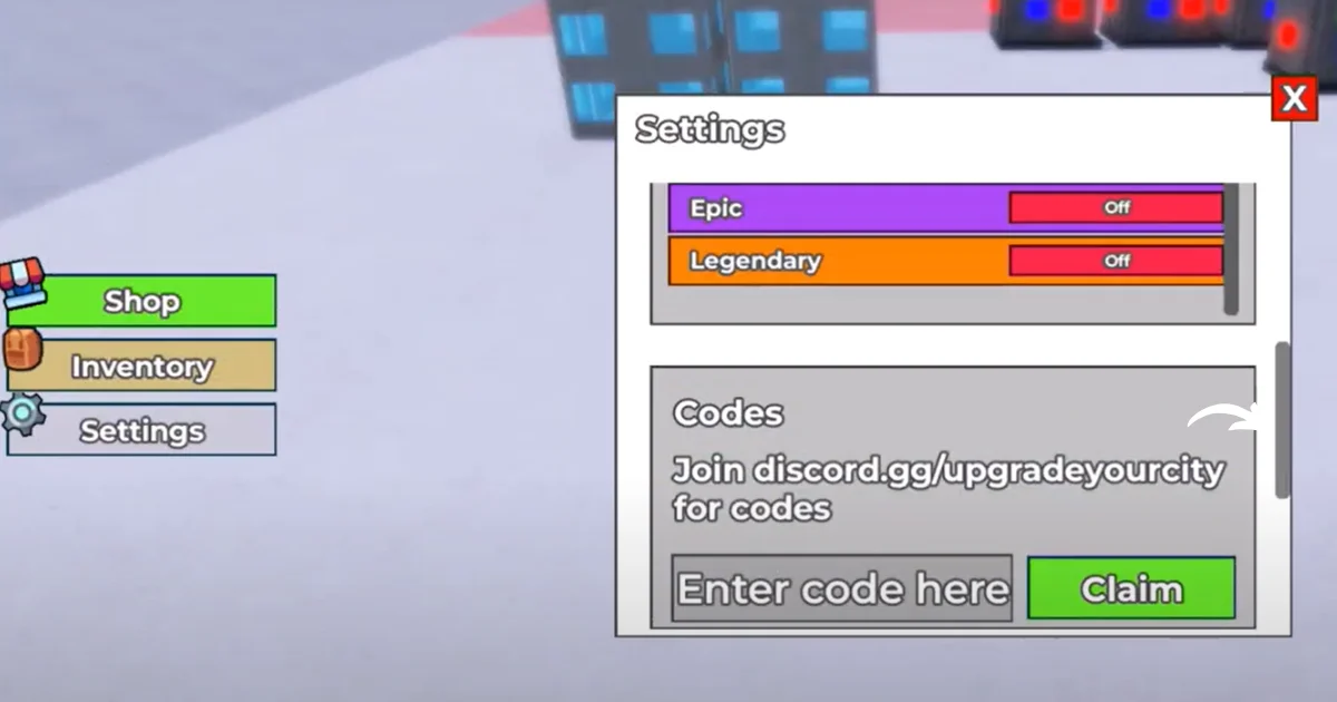 Upgrade Your City Codes