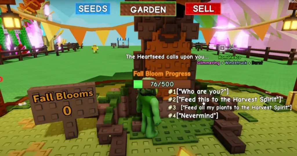 How to Trigger Fall Bloom